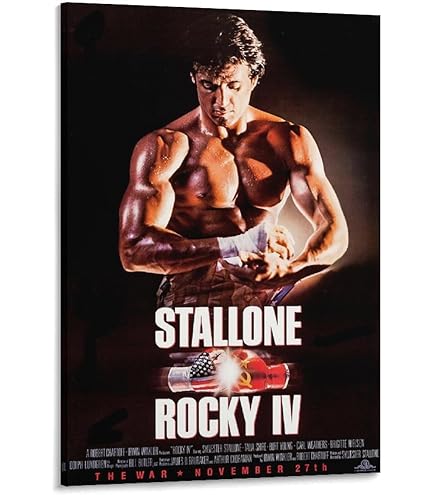 Amazon.co.jp: 映画ポスター 日本版 ロッキー4/炎の友情 (28 cm x 43